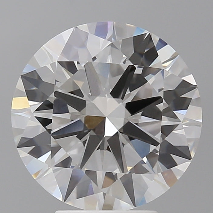 5.04 Carat Round Shaped, Excellent Cut, E Color, VVS2 Clarity, IGI Certified Lab Grown Diamond