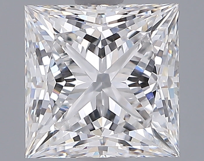 2.04 Carat Princess Shaped, Ideal Cut, E Color, VVS2 Clarity, IGI Certified Lab Grown Diamond