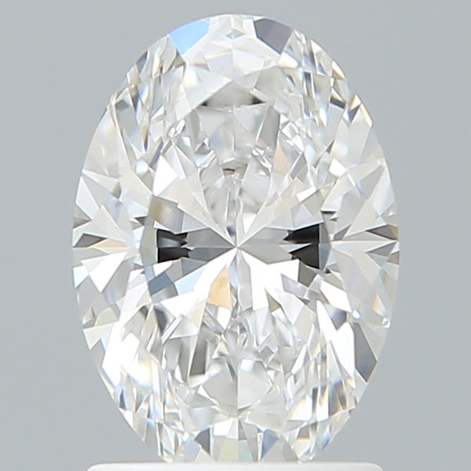 1.61 Carat Oval Shaped, Excellent Cut, D Color, VVS2 Clarity, IGI Certified Lab Grown Diamond