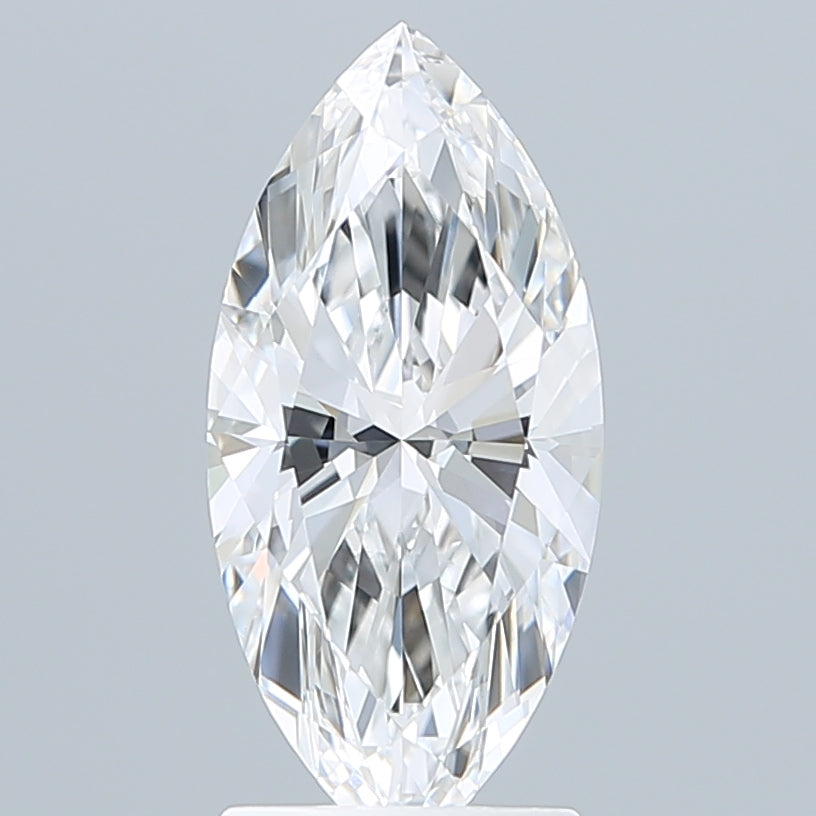 2.07 Carat Marquise Shaped, Ideal Cut, D Color, VVS2 Clarity, IGI Certified Lab Grown Diamond
