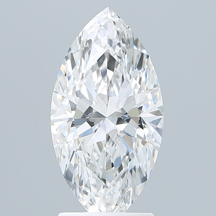 2.29 Carat Marquise Shaped, Ideal Cut, D Color, VVS2 Clarity, IGI Certified Lab Grown Diamond