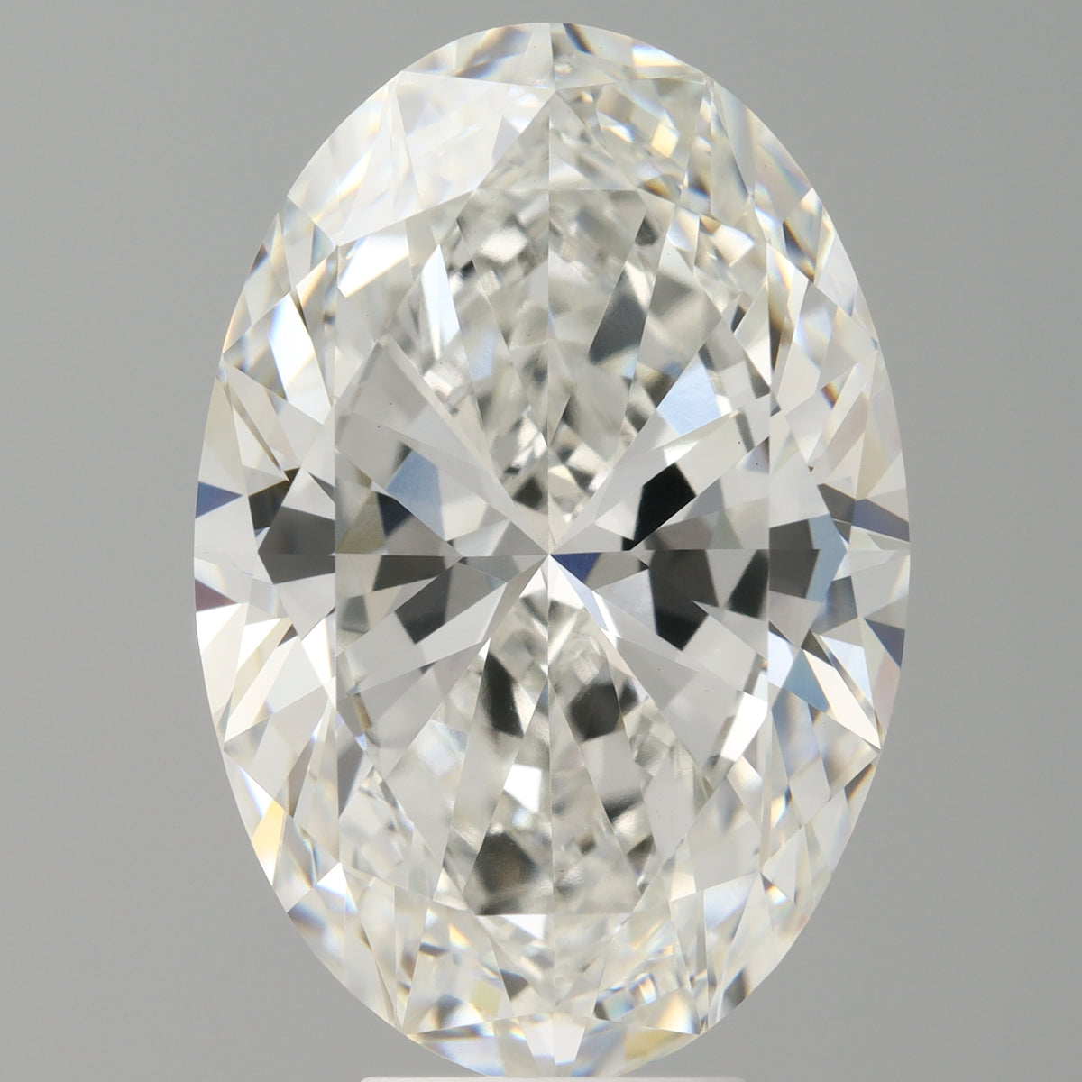 8.01 Carat Oval Shaped, Ideal Cut, F Color, VVS2 Clarity, IGI Certified Lab Grown Diamond