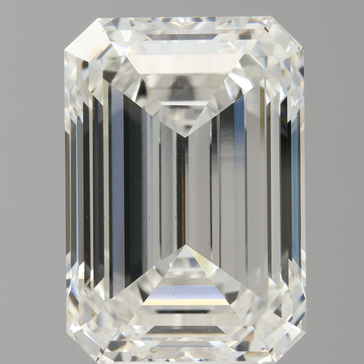 8.53 Carat Emerald Shaped, Ideal Cut, F Color, VVS2 Clarity, IGI Certified Lab Grown Diamond