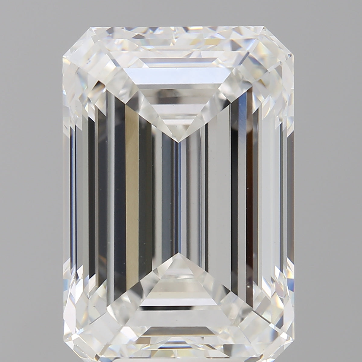 8.59 Carat Emerald Shaped, Ideal Cut, F Color, VVS2 Clarity, IGI Certified Lab Grown Diamond