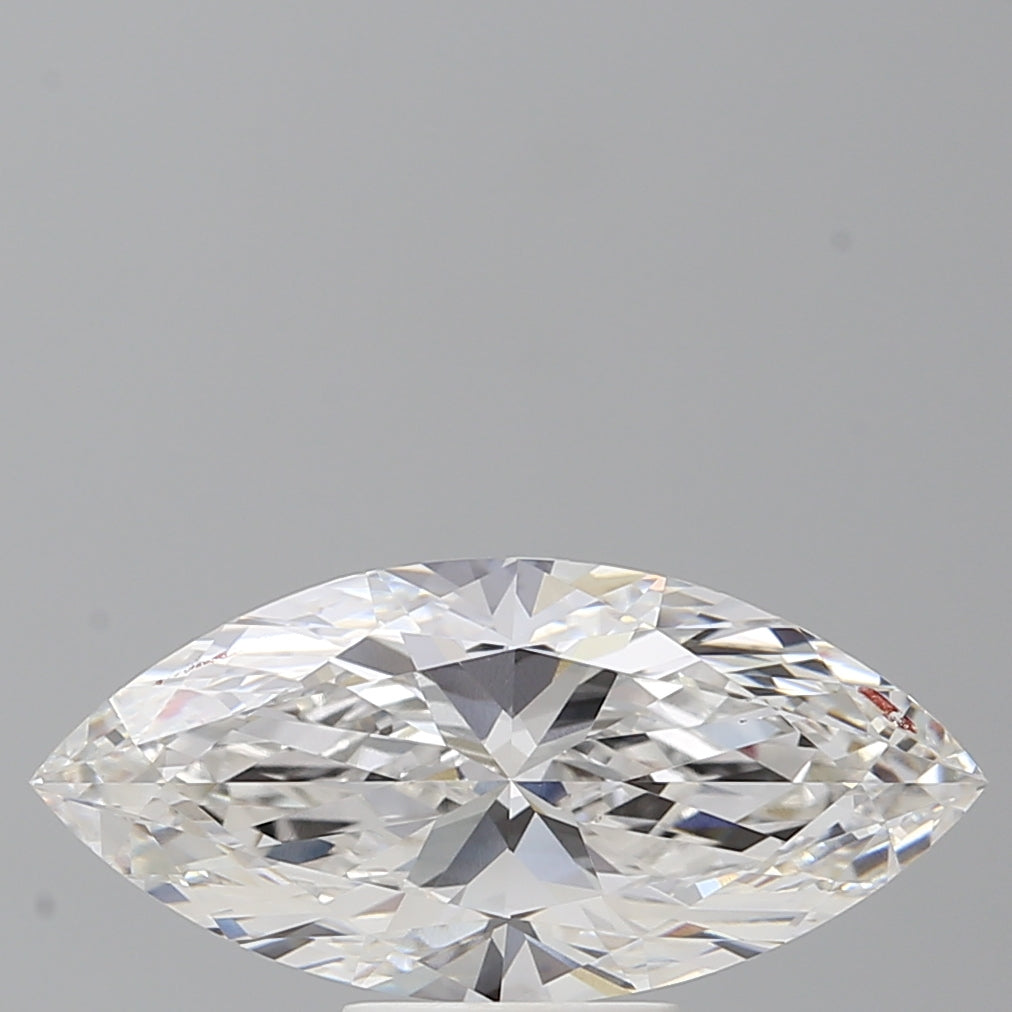 3.60 Carat Marquise Shaped, Ideal Cut, E Color, VVS2 Clarity, IGI Certified Lab Grown Diamond