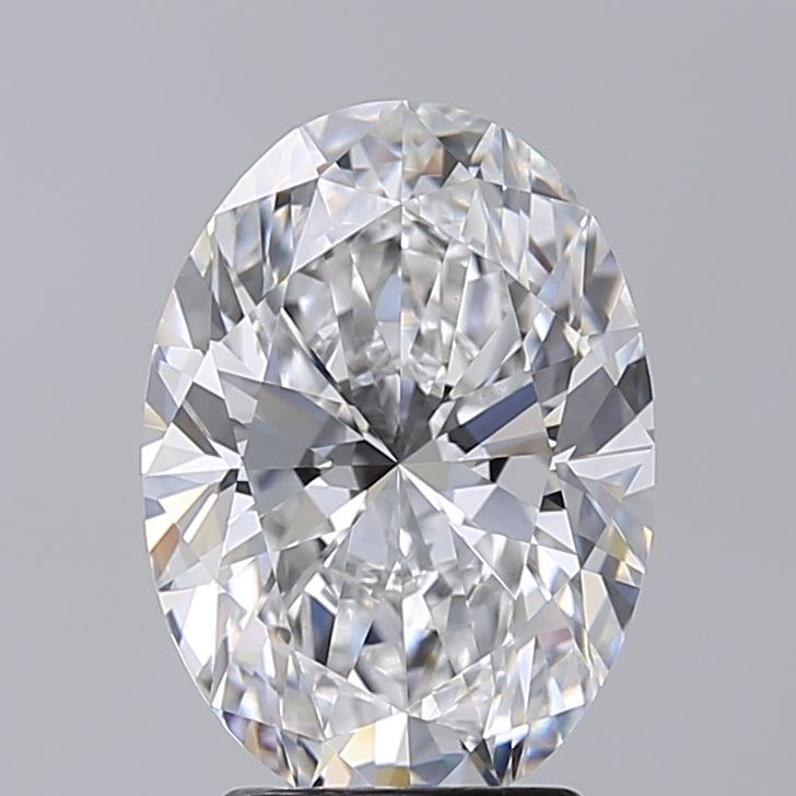 3.20 Carat Oval Shaped, Excellent Cut, E Color, VVS2 Clarity, IGI Certified Lab Grown Diamond