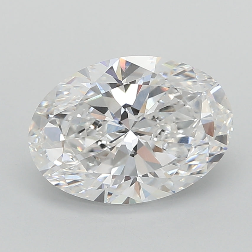 2.51 Carat Oval Shaped, Excellent Cut, E Color, VVS1 Clarity, IGI Certified Lab Grown Diamond