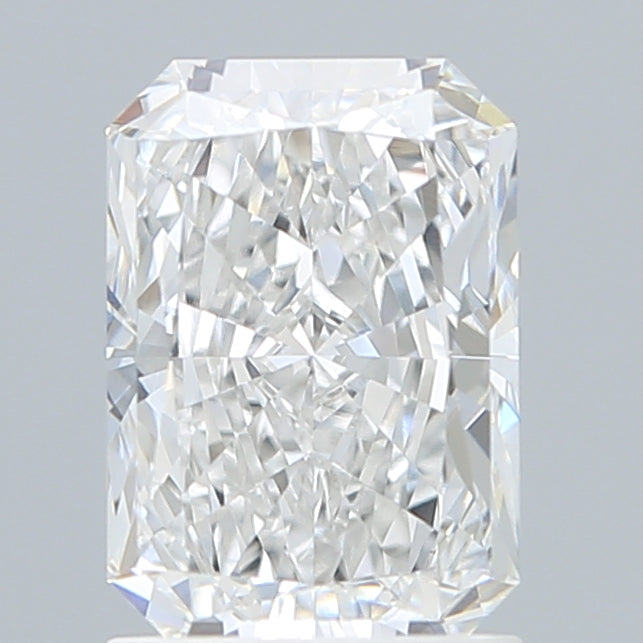 1.56 Carat Radiant Shaped, Ideal Cut, E Color, VVS1 Clarity, IGI Certified Lab Grown Diamond