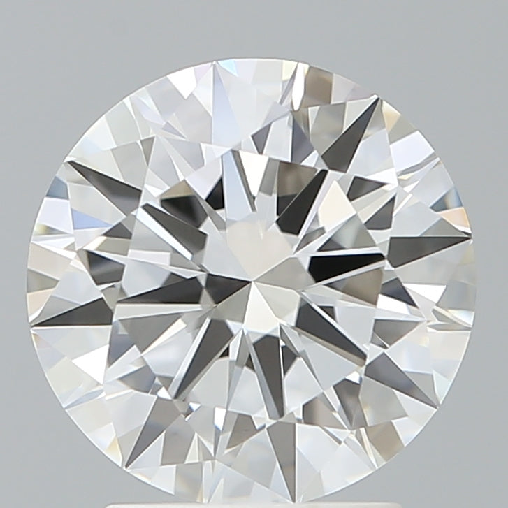 2.68 Carat Round Shaped, Excellent Cut, F Color, VVS2 Clarity, IGI Certified Lab Grown Diamond