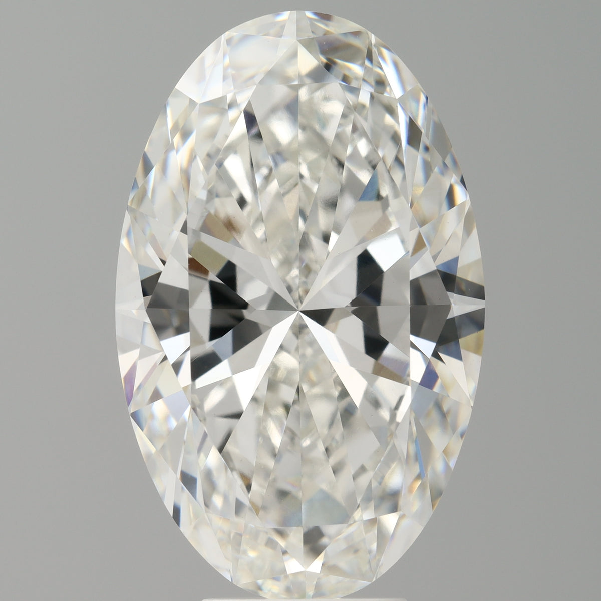 7.53 Carat Oval Shaped, Ideal Cut, F Color, VVS2 Clarity, IGI Certified Lab Grown Diamond