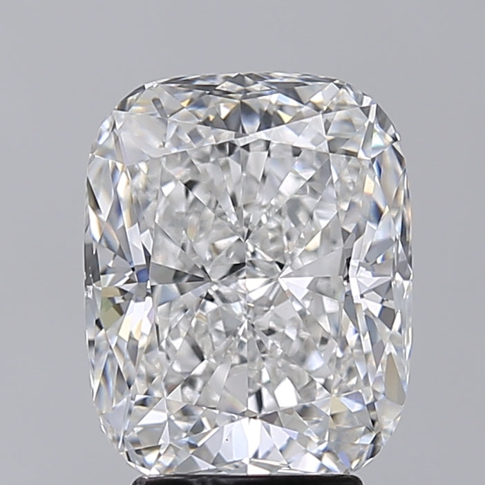 4.01 Carat Elongated Cushion Shaped, Very Good Cut, E Color, VVS2 Clarity, IGI Certified Lab Grown Diamond