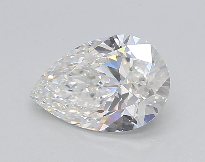 1.02 Carat Pear Shaped, Excellent Cut, D Color, VVS2 Clarity, IGI Certified Lab Grown Diamond