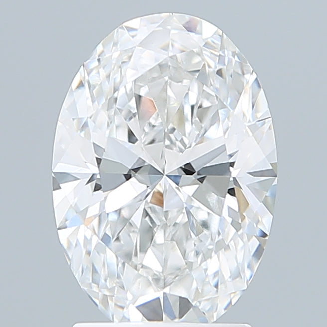 2.29 Carat Oval Shaped, Ideal Cut, D Color, VVS2 Clarity, IGI Certified Lab Grown Diamond