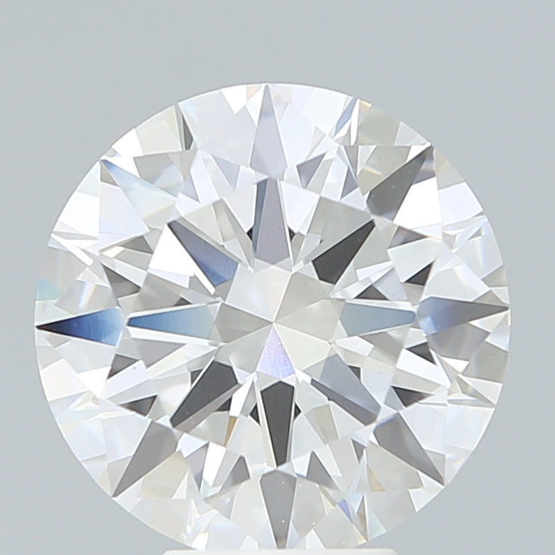 6.37 Carat Round Shaped, Excellent Cut, G Color, VS1 Clarity, IGI Certified Lab Grown Diamond