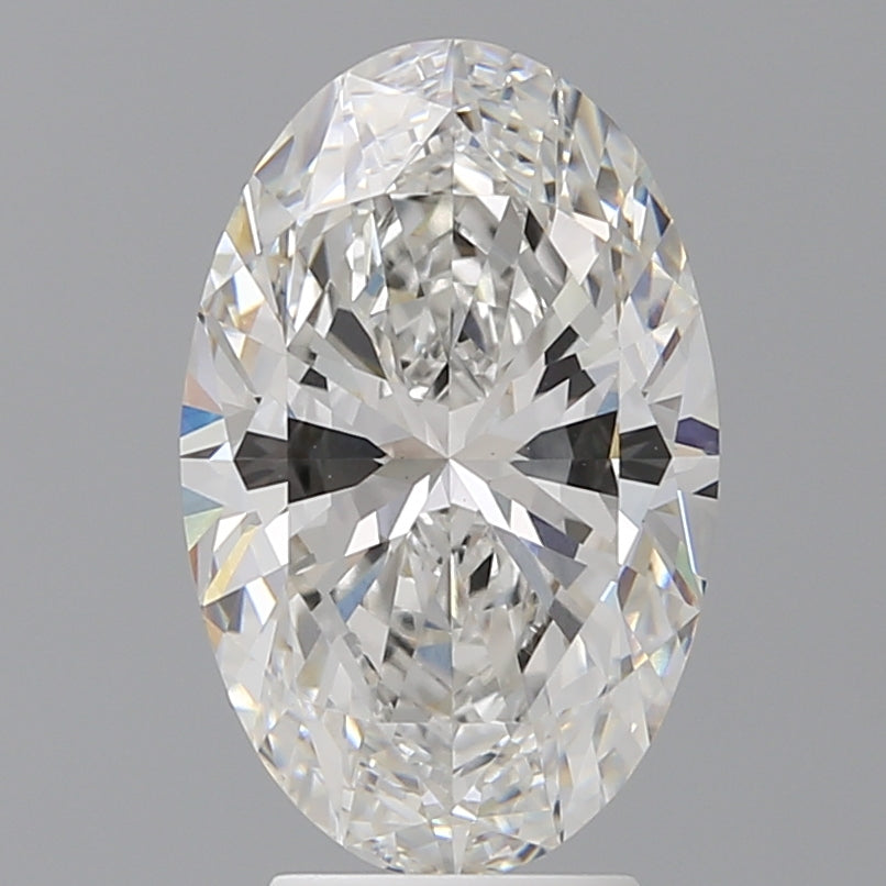 4.08 Carat Oval Shaped, Ideal Cut, F Color, VS1 Clarity, IGI Certified Lab Grown Diamond