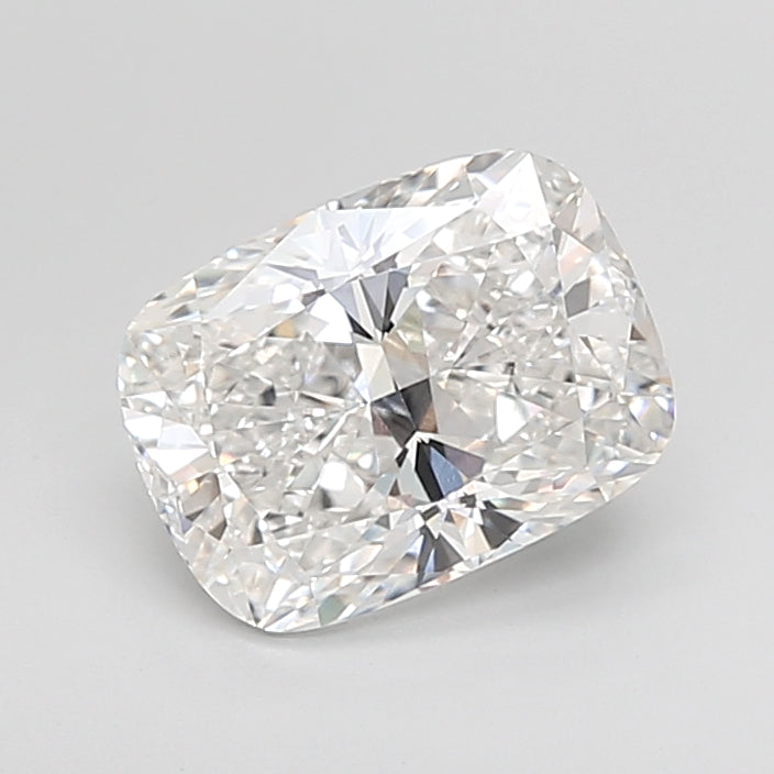 3.05 Carat Cushion Shaped, Ideal Cut, E Color, VVS2 Clarity, IGI Certified Lab Grown Diamond