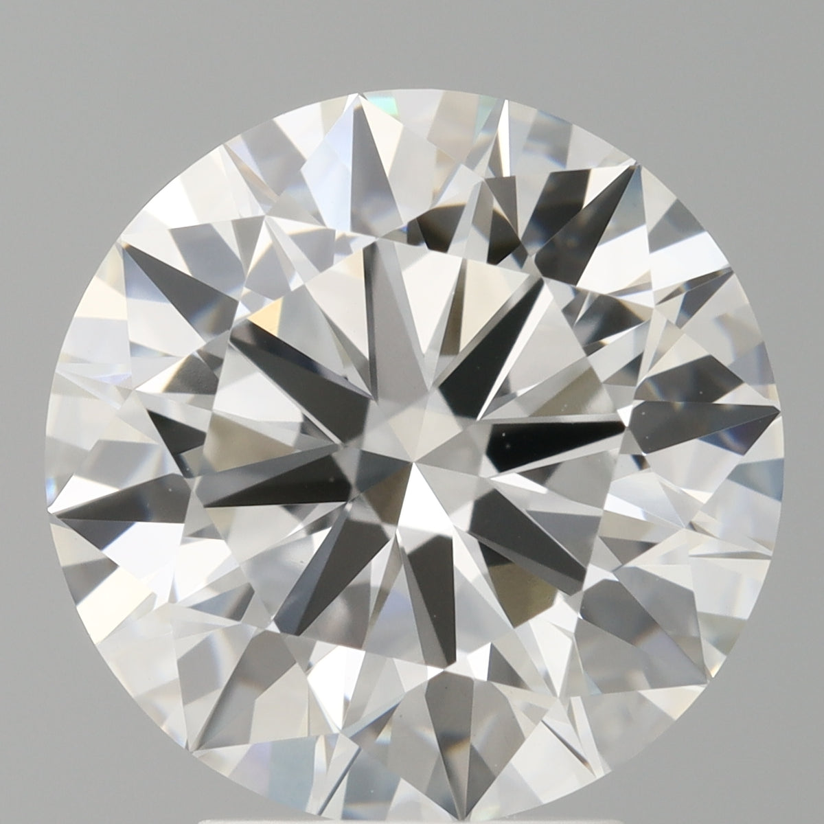 4.01 Carat Round Shaped, Ideal Cut, F Color, VVS2 Clarity, IGI Certified Lab Grown Diamond