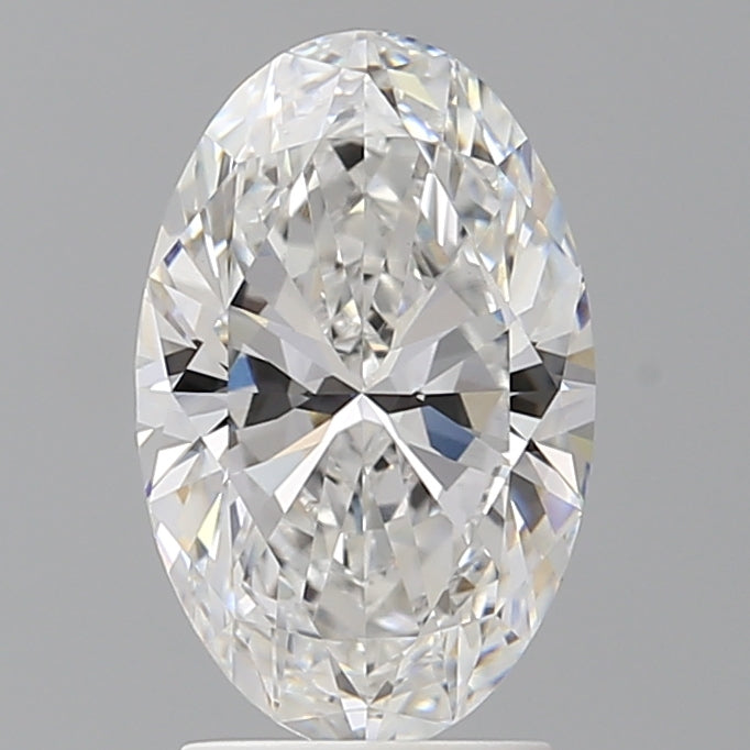 2.54 Carat Oval Shaped, Ideal Cut, E Color, VVS2 Clarity, IGI Certified Lab Grown Diamond