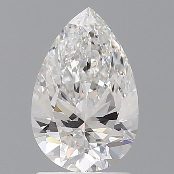 1.51 Carat Pear Shaped, Ideal Cut, E Color, VVS2 Clarity, IGI Certified Lab Grown Diamond