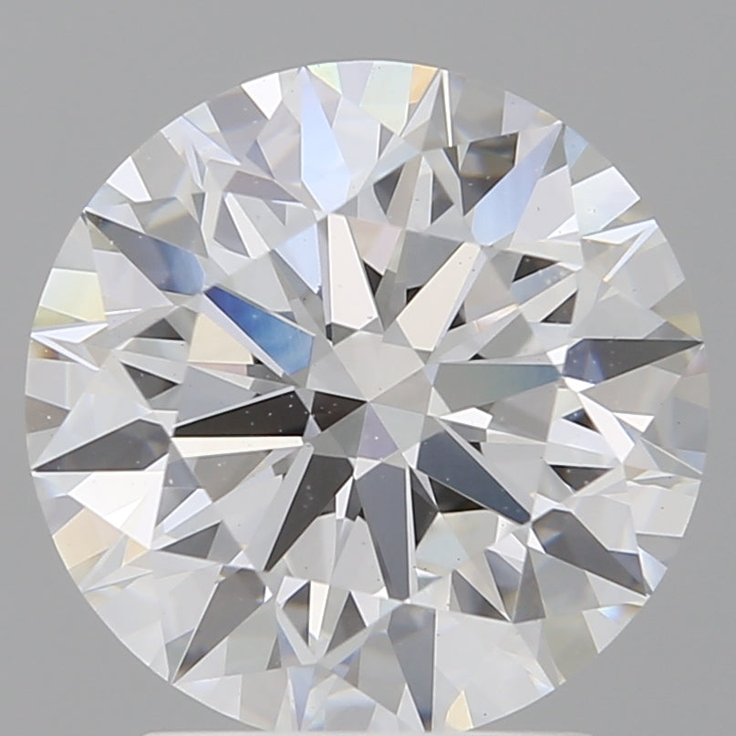 2.60 Carat Round Shaped, Ideal Cut, E Color, VS1 Clarity, IGI Certified Lab Grown Diamond