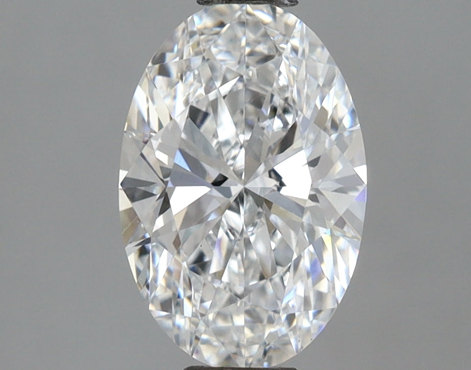 1.13 Carat Oval Shaped, Ideal Cut, D Color, VS1 Clarity, IGI Certified Lab Grown Diamond