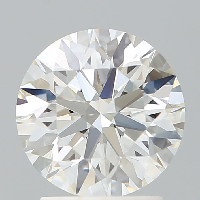 2.21 Carat Round Shaped, Excellent Cut, F Color, VVS2 Clarity, IGI Certified Lab Grown Diamond
