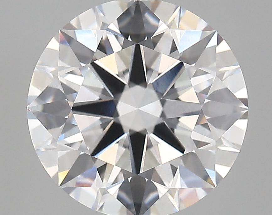 4.10 Carat Round Shaped, Ideal Cut, D Color, VS1 Clarity, IGI Certified Lab Grown Diamond