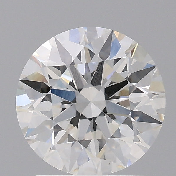 2.01 Carat Round Shaped, Ideal Cut, F Color, VS1 Clarity, IGI Certified Lab Grown Diamond