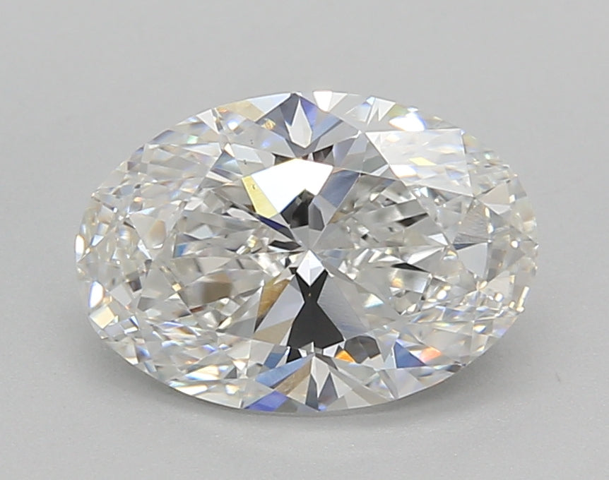 2.01 Carat Oval Shaped, Excellent Cut, E Color, VS1 Clarity, IGI Certified Lab Grown Diamond