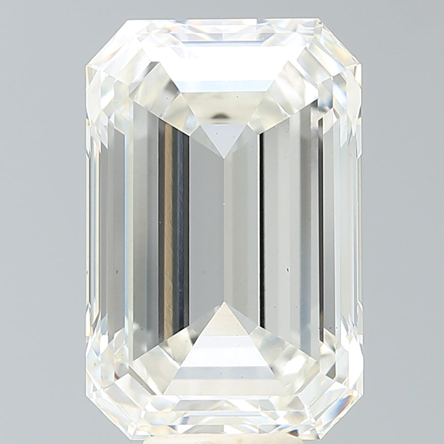 10.04 Carat Emerald Shaped, Ideal Cut, H Color, VS1 Clarity, IGI Certified Lab Grown Diamond