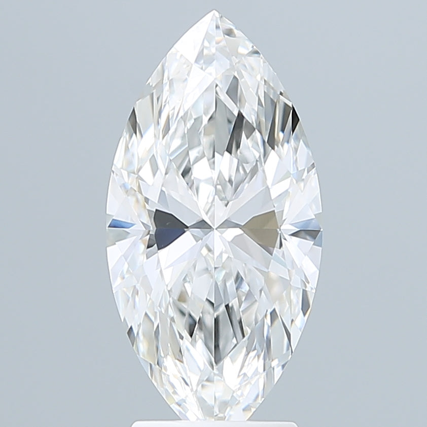 3.07 Carat Marquise Shaped, Ideal Cut, E Color, IF Clarity, IGI Certified Lab Grown Diamond