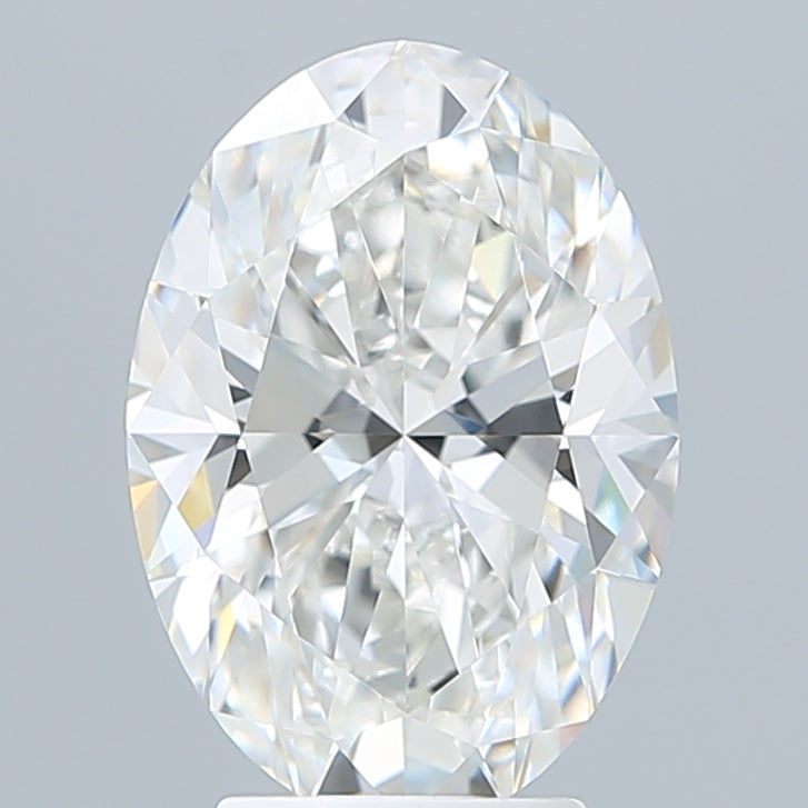 4.04 Carat Oval Shaped, Ideal Cut, E Color, VVS2 Clarity, IGI Certified Lab Grown Diamond