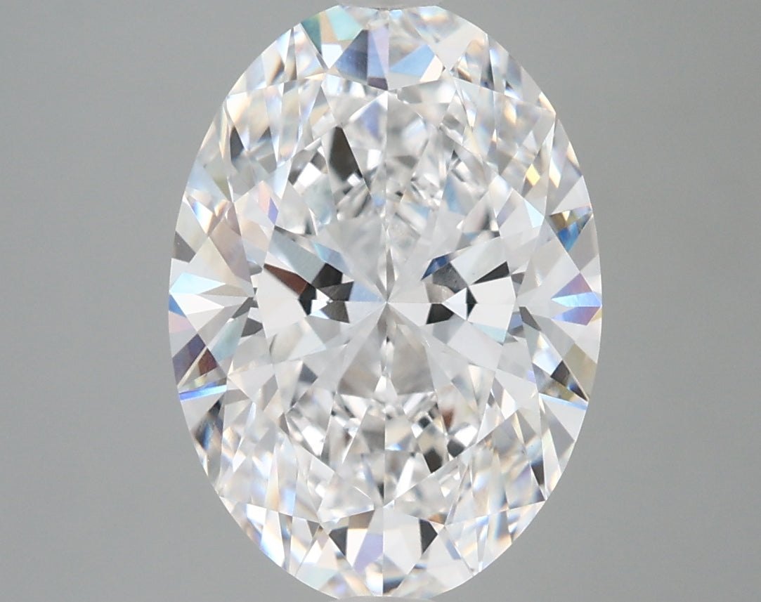4.30 Carat Oval Shaped, Very Good Cut, D Color, VVS1 Clarity, IGI Certified Lab Grown Diamond