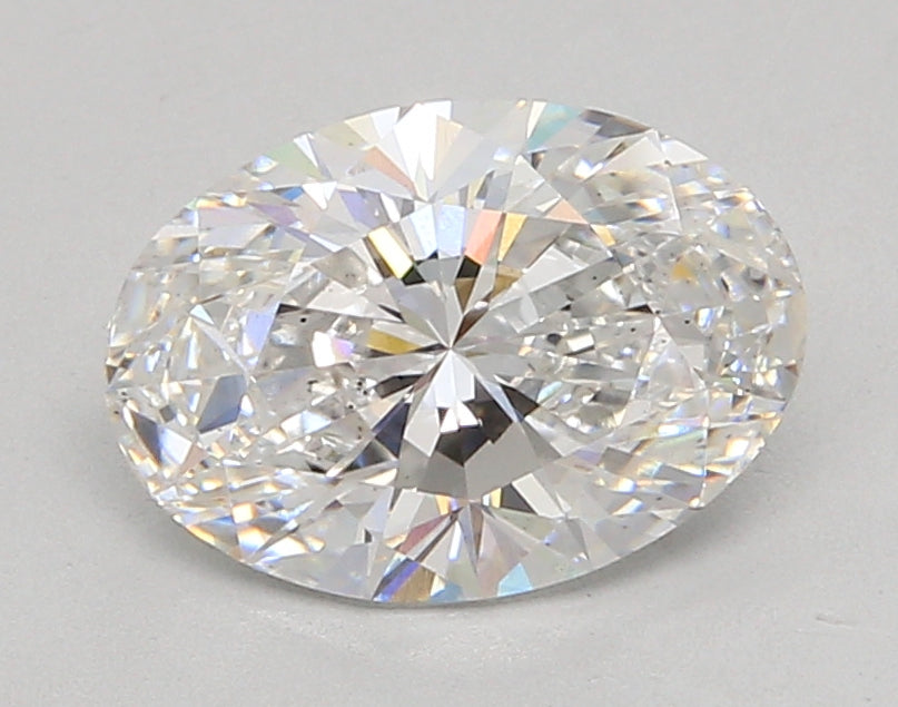 2.34 Carat Oval Shaped, Ideal Cut, E Color, VS2 Clarity, IGI Certified Lab Grown Diamond