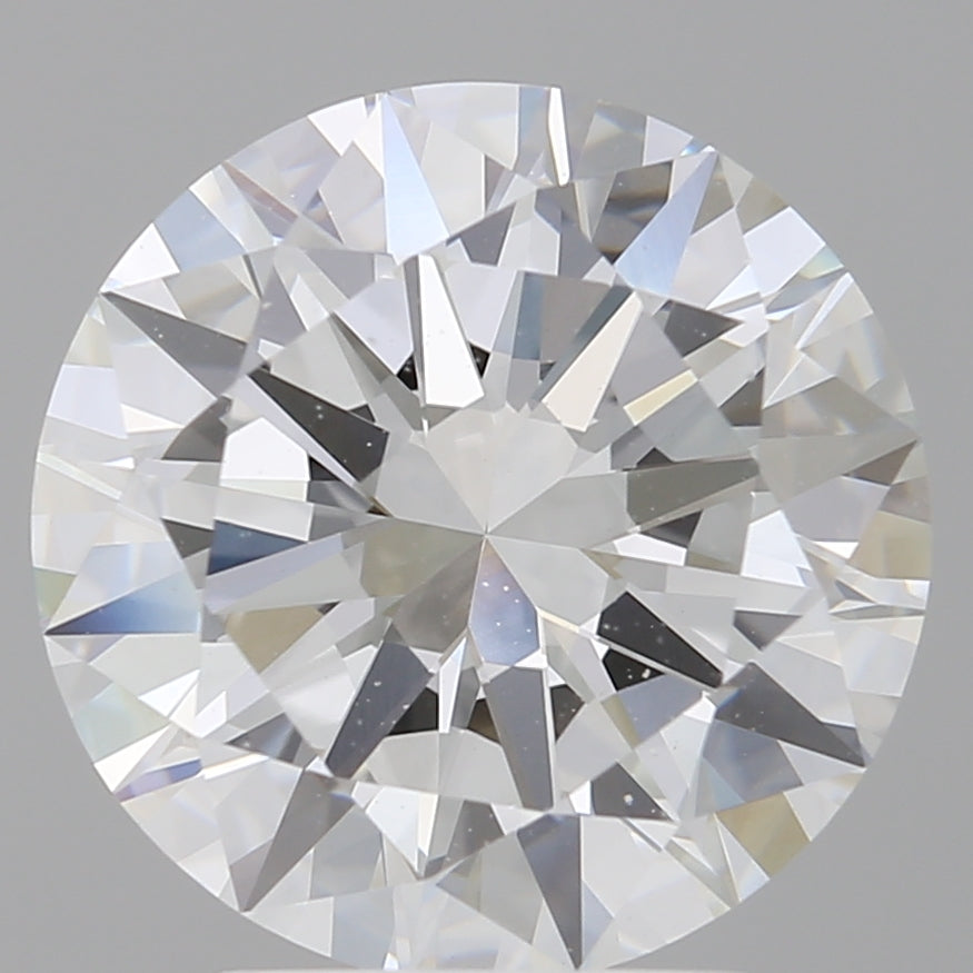 3.50 Carat Round Shaped, Excellent Cut, E Color, VVS2 Clarity, IGI Certified Lab Grown Diamond