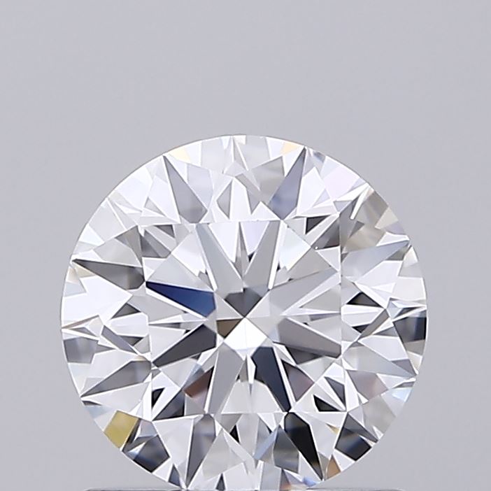 1.02 Carat Round Shaped, Ideal Cut, D Color, VVS2 Clarity, IGI Certified Lab Grown Diamond