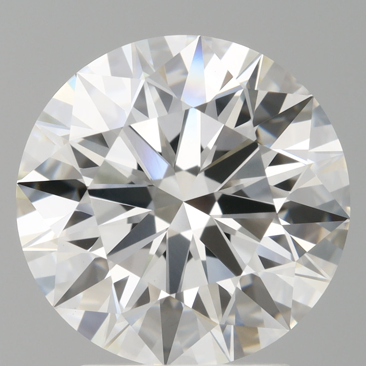 3.09 Carat Round Shaped, Ideal Cut, E Color, VVS2 Clarity, IGI Certified Lab Grown Diamond