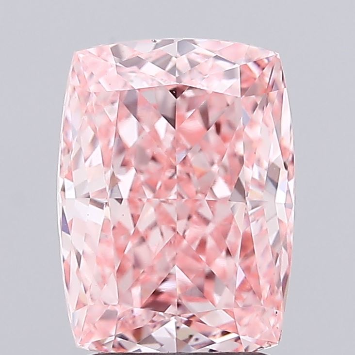 3.02 Carat Cushion Shaped, Excellent Cut, VS1 Clarity, IGI Certified Lab Grown Diamond