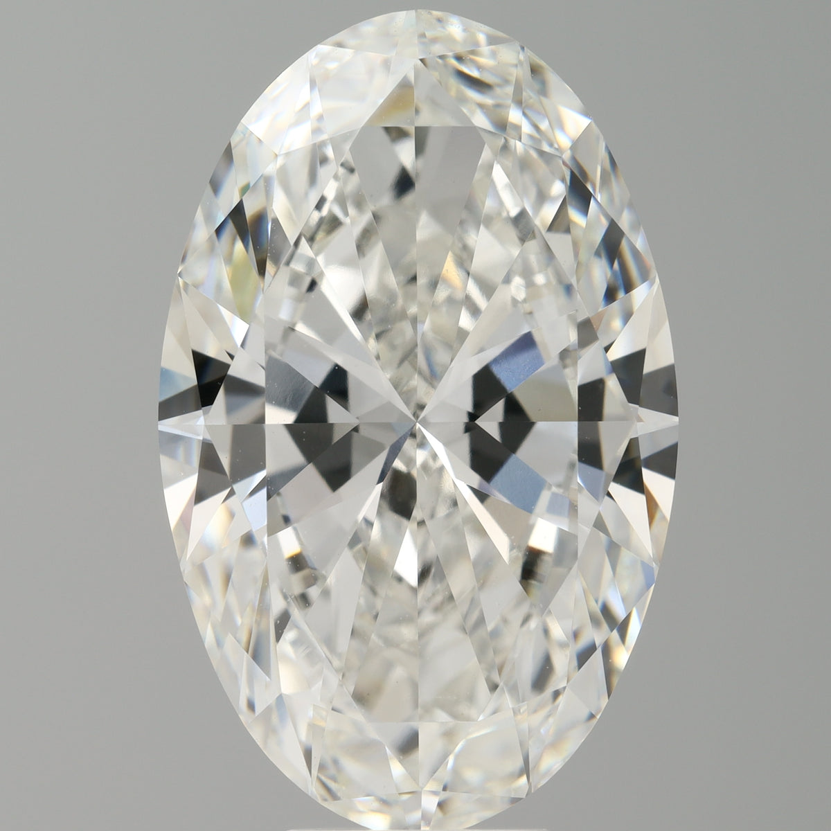 9.10 Carat Oval Shaped, Ideal Cut, F Color, VVS2 Clarity, IGI Certified Lab Grown Diamond