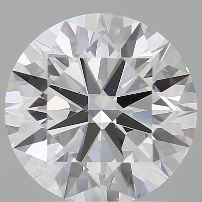 2.01 Carat Round Shaped, Ideal Cut, E Color, VVS2 Clarity, IGI Certified Lab Grown Diamond
