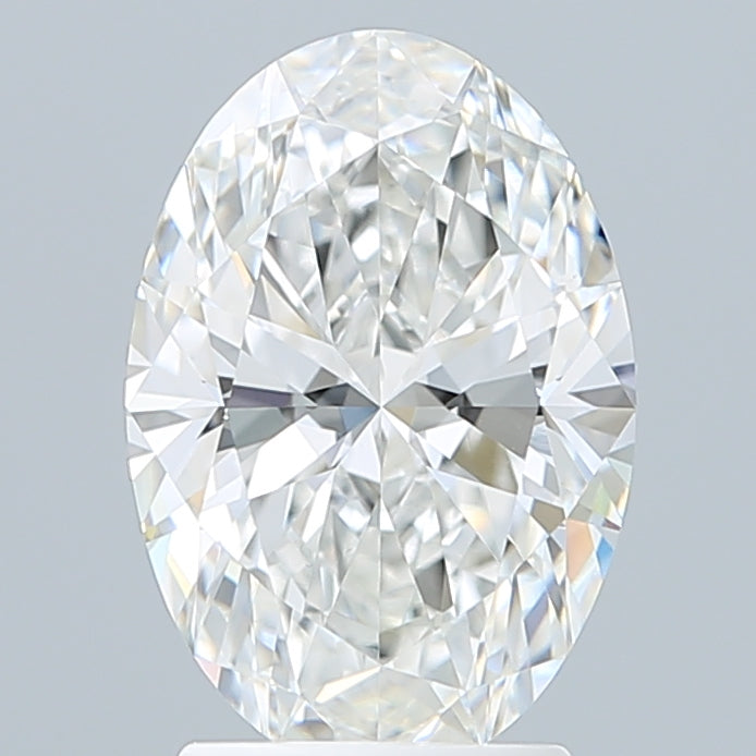 2.60 Carat Oval Shaped, Ideal Cut, F Color, VVS2 Clarity, IGI Certified Lab Grown Diamond