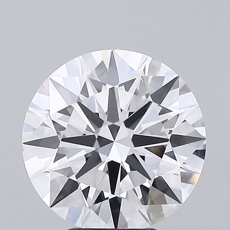 5.02 Carat Round Shaped, Ideal Cut, E Color, VVS2 Clarity, IGI Certified Lab Grown Diamond