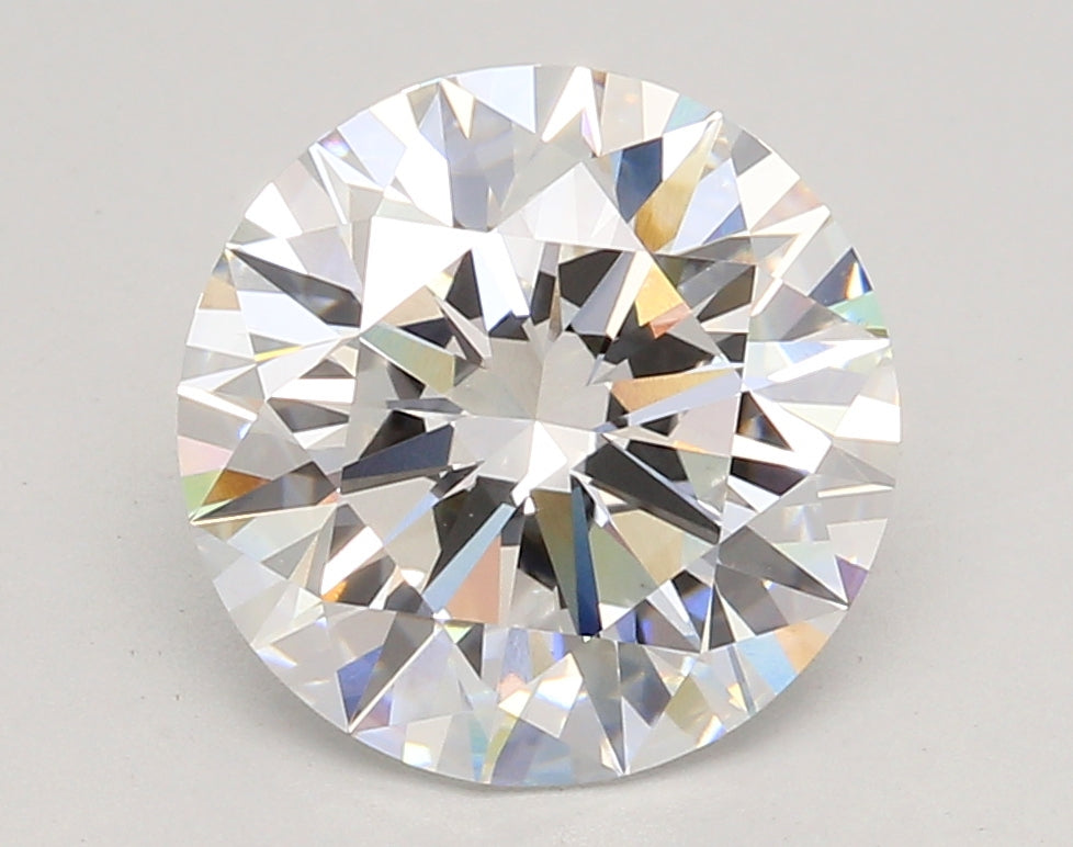 3.91 Carat Round Shaped, Ideal Cut, D Color, VS1 Clarity, IGI Certified Lab Grown Diamond