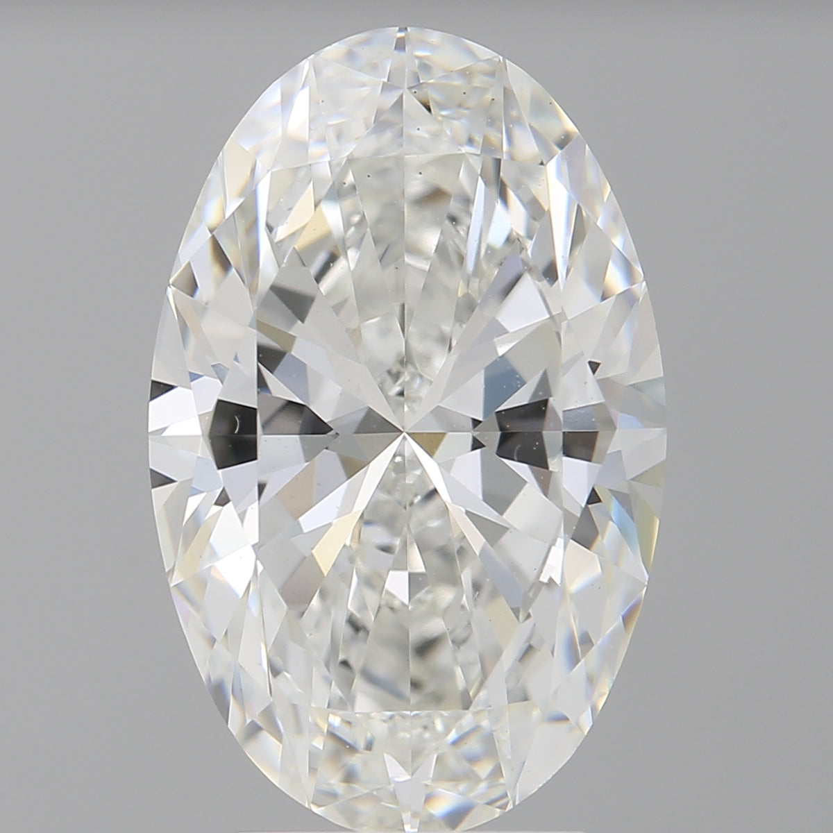 4.10 Carat Oval Shaped, Ideal Cut, F Color, VS1 Clarity, IGI Certified Lab Grown Diamond