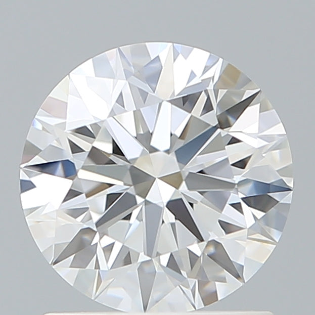 1.29 Carat Round Shaped, Ideal Cut, D Color, VVS2 Clarity, IGI Certified Lab Grown Diamond