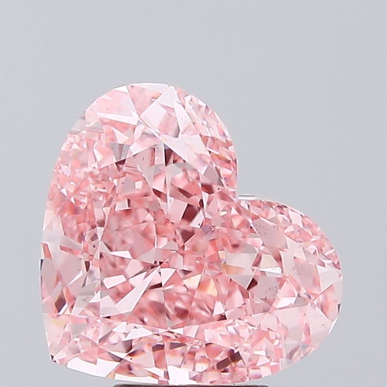 6.14 Carat Heart Shaped, Very Good Cut, VS1 Clarity, IGI Certified Lab Grown Diamond