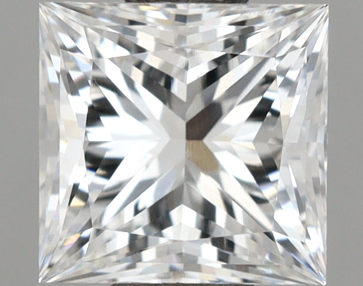 1.01 Carat Princess Shaped, Excellent Cut, E Color, VVS1 Clarity, IGI Certified Lab Grown Diamond