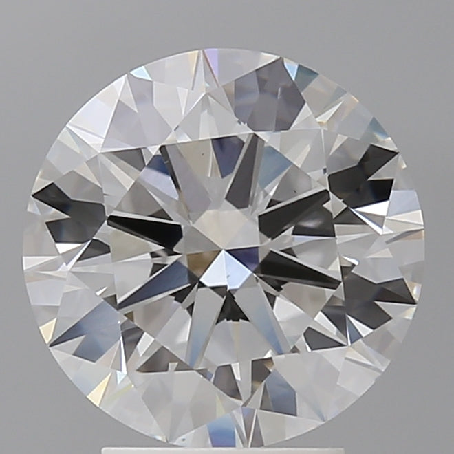 3.51 Carat Round Shaped, Excellent Cut, E Color, VS1 Clarity, IGI Certified Lab Grown Diamond