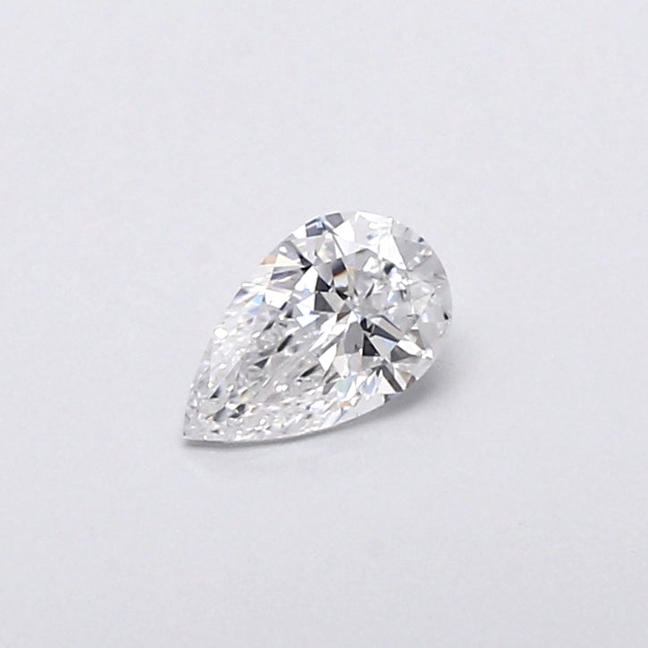 0.30 Carat Pear Shaped, Very Good Cut, D Color, VVS2 Clarity, IGI Certified Lab Grown Diamond