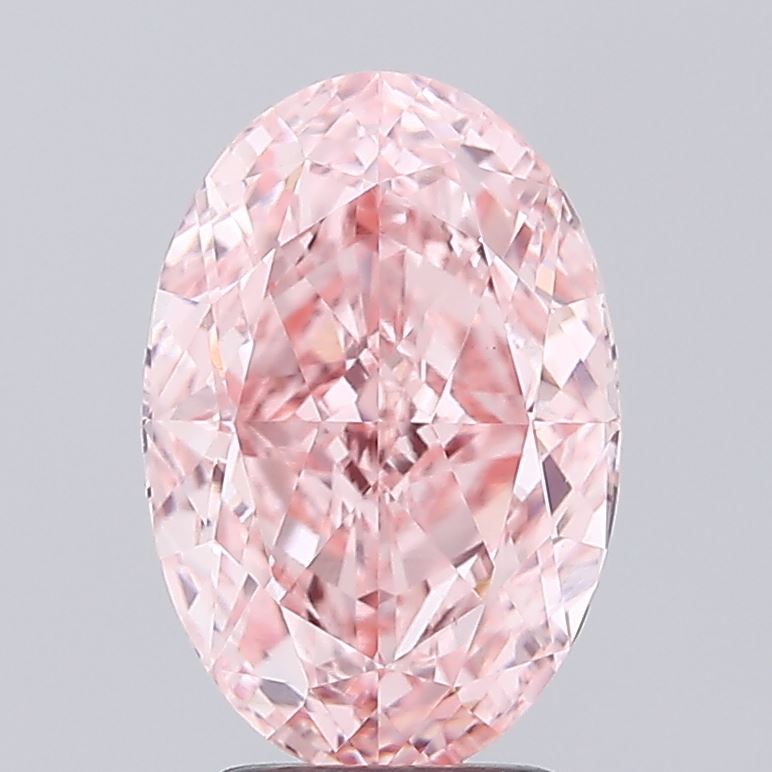 3.50 Carat Oval Shaped, Ideal Cut, VVS2 Clarity, IGI Certified Lab Grown Diamond